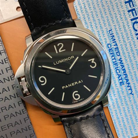 44mm luminor panerai base pam 000219|pam 219 luminor base.